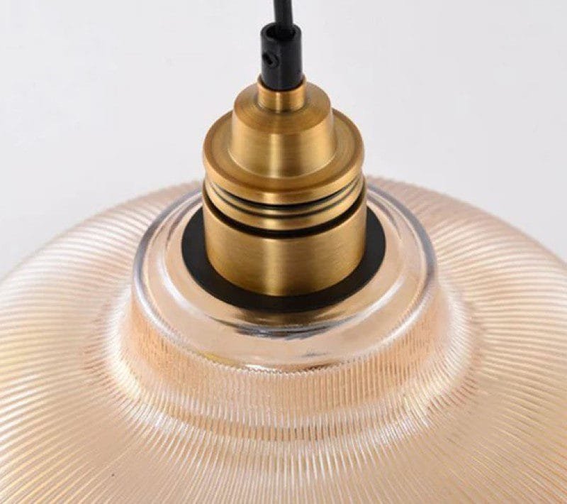 Crystal Strip Glass Pendant Light