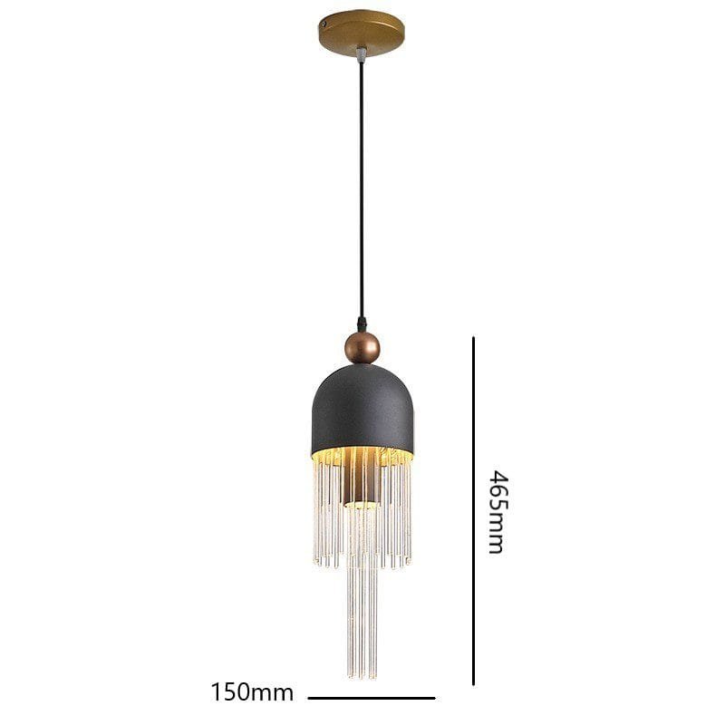 Ribag Black Minimal Pendant Light