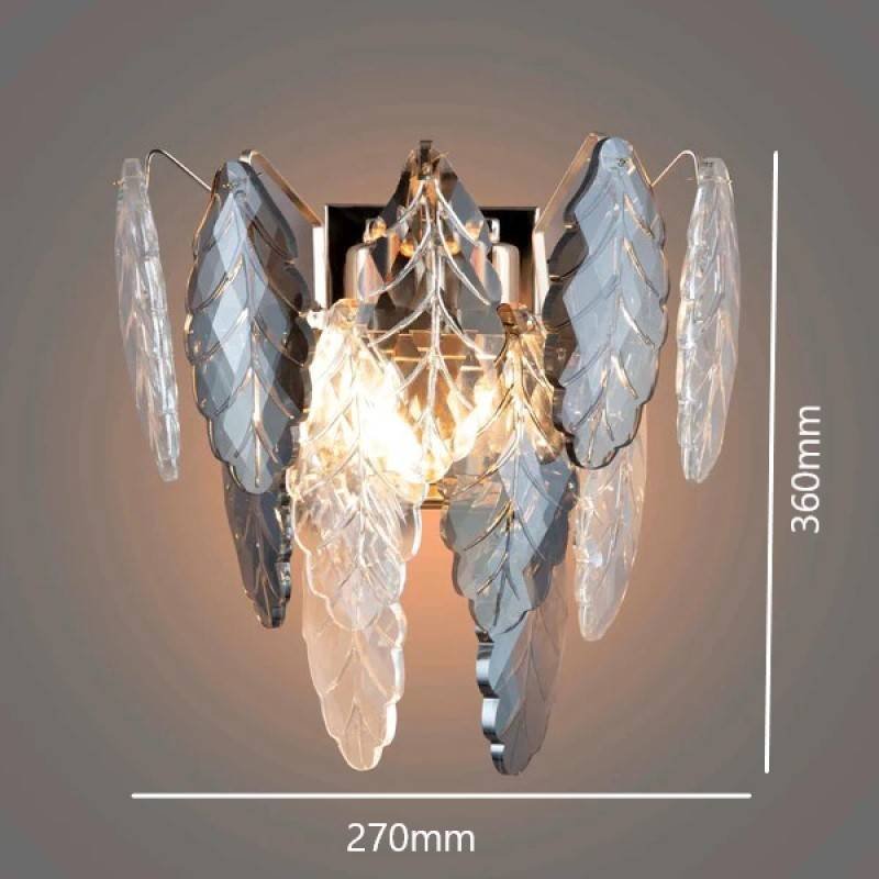 Jasmine's Jewel Crystal Wall Lamp