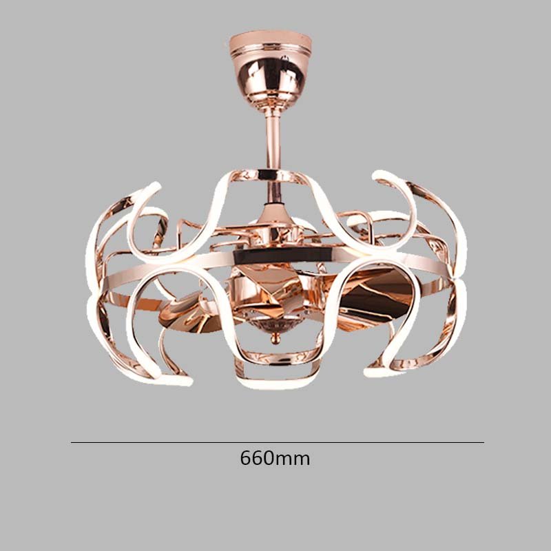 EMU ROSE GOLD | 38W BLDC Motor | PVC Body | Metal Blade