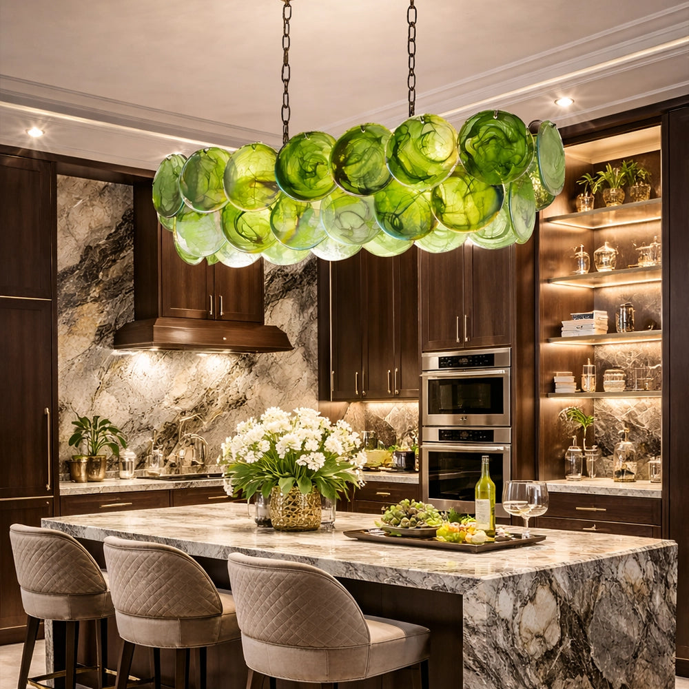 Verdura Cascade Linear Chandelier