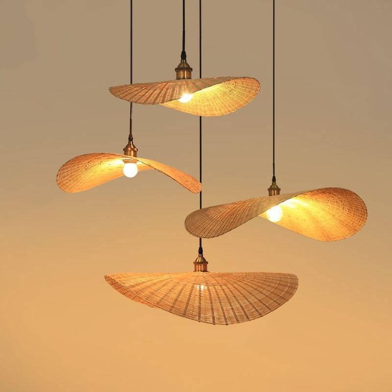 Light My Firefly Bamboo Pendant Light