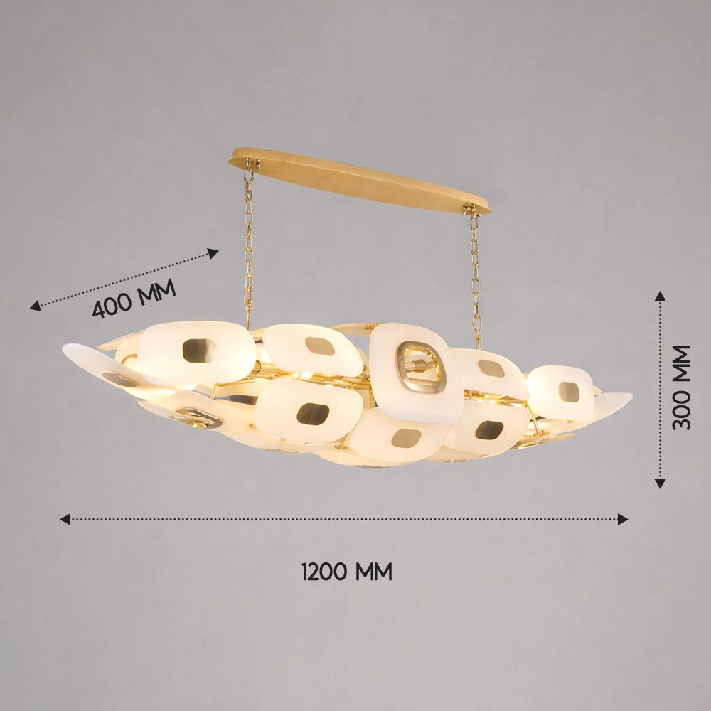 Eclipse Medallion Drift Chandelier
