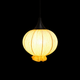 LunaWeave Warm Fabric Pendant Light