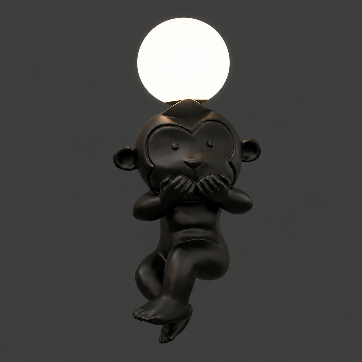 Whispering Monkey Eclipse Wall Lamp