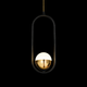Orbit Halo Modern Oval Pendant Light