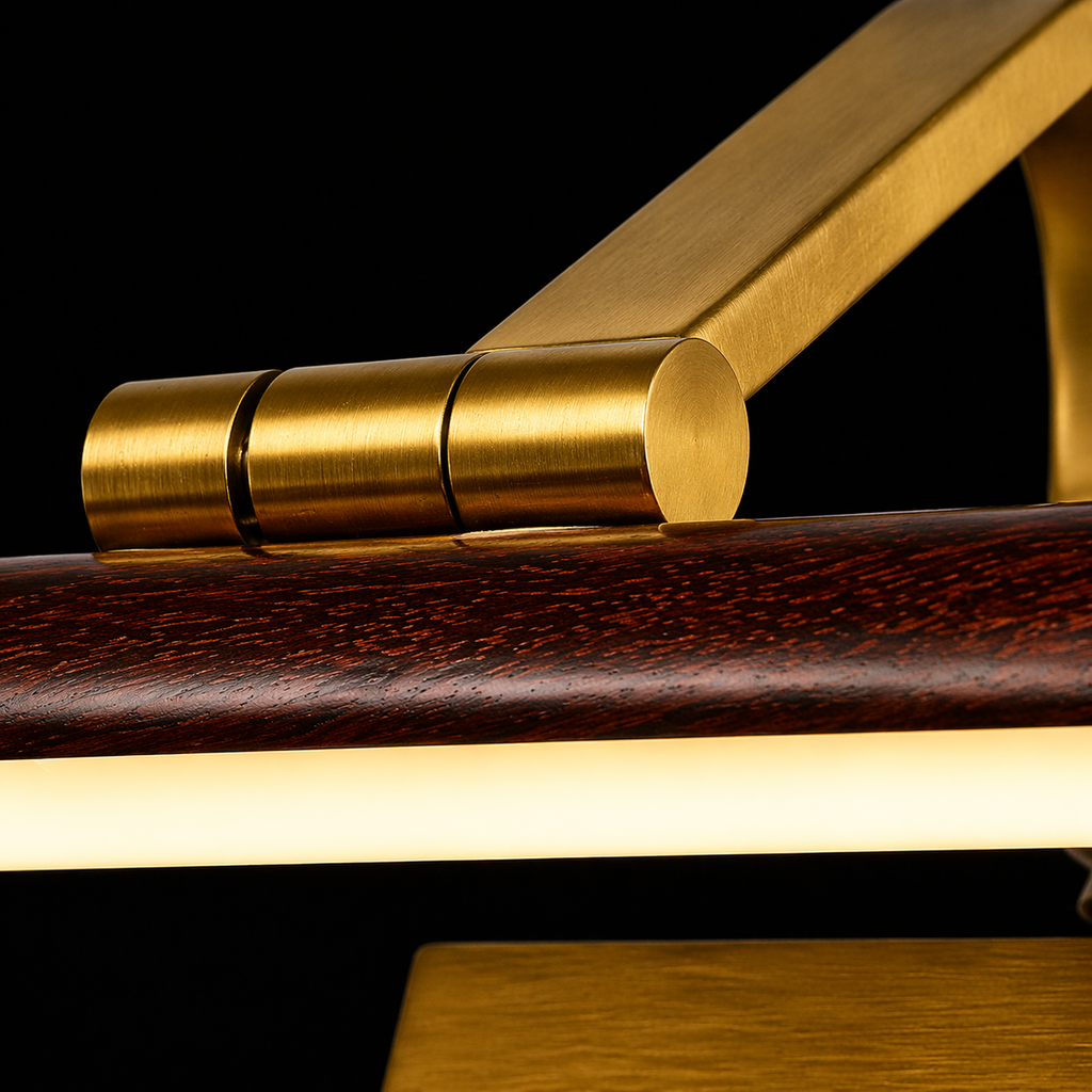 Heritage Wood LED Wall Light
