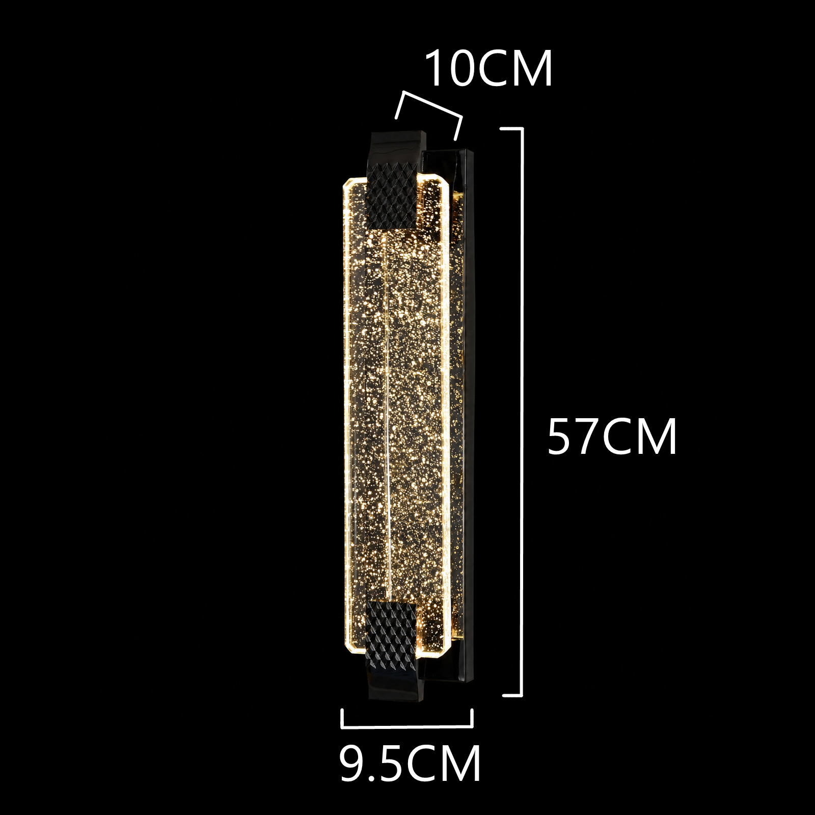 Stellar Beam Crystal LED Wall Sconce