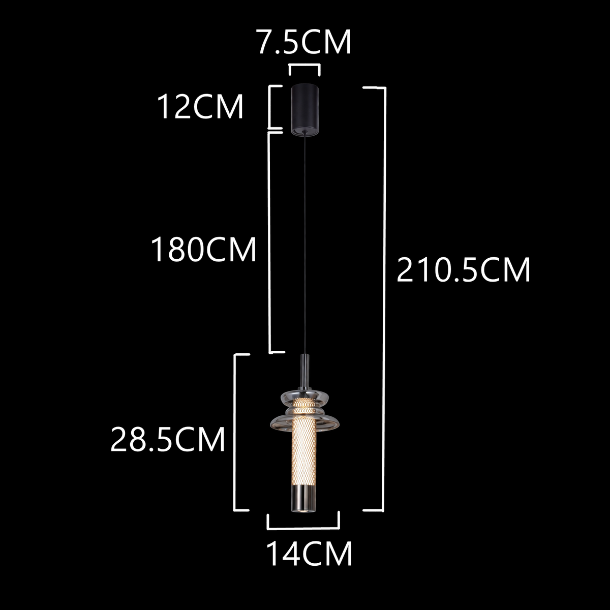 Celestra Prism Pendant