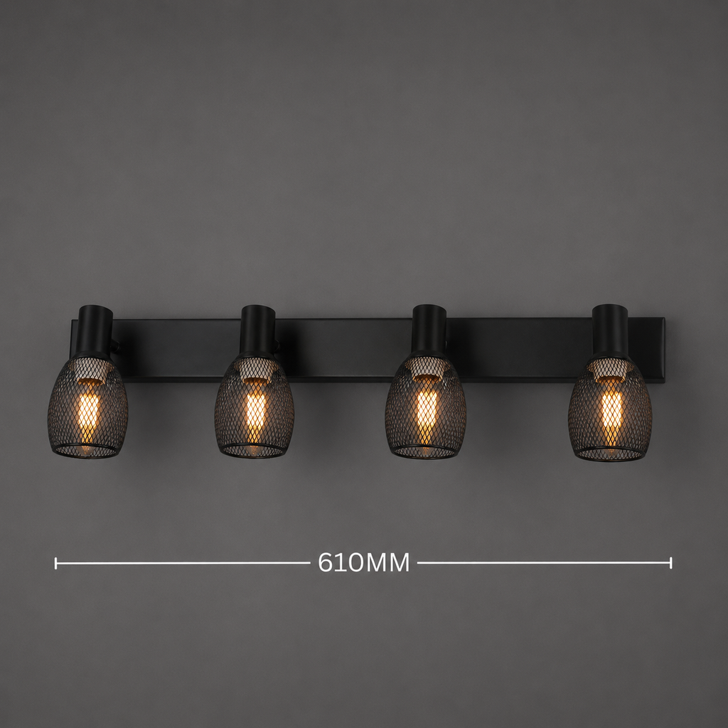 Shadow Line - Contemporary Bathroom Wall Mirror Light