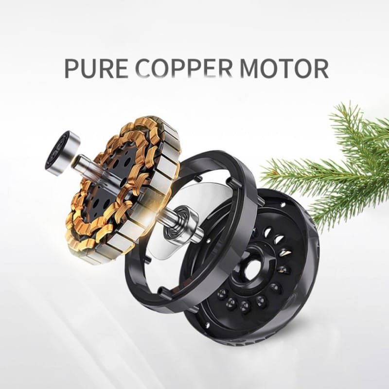 Harrier Dark Brown Ceiling Fan | 40W BLDC Motor | 1320mm | Metal Body