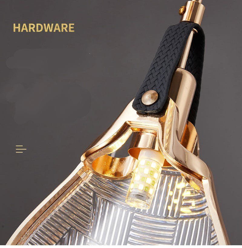 Ribbed Pendant Light