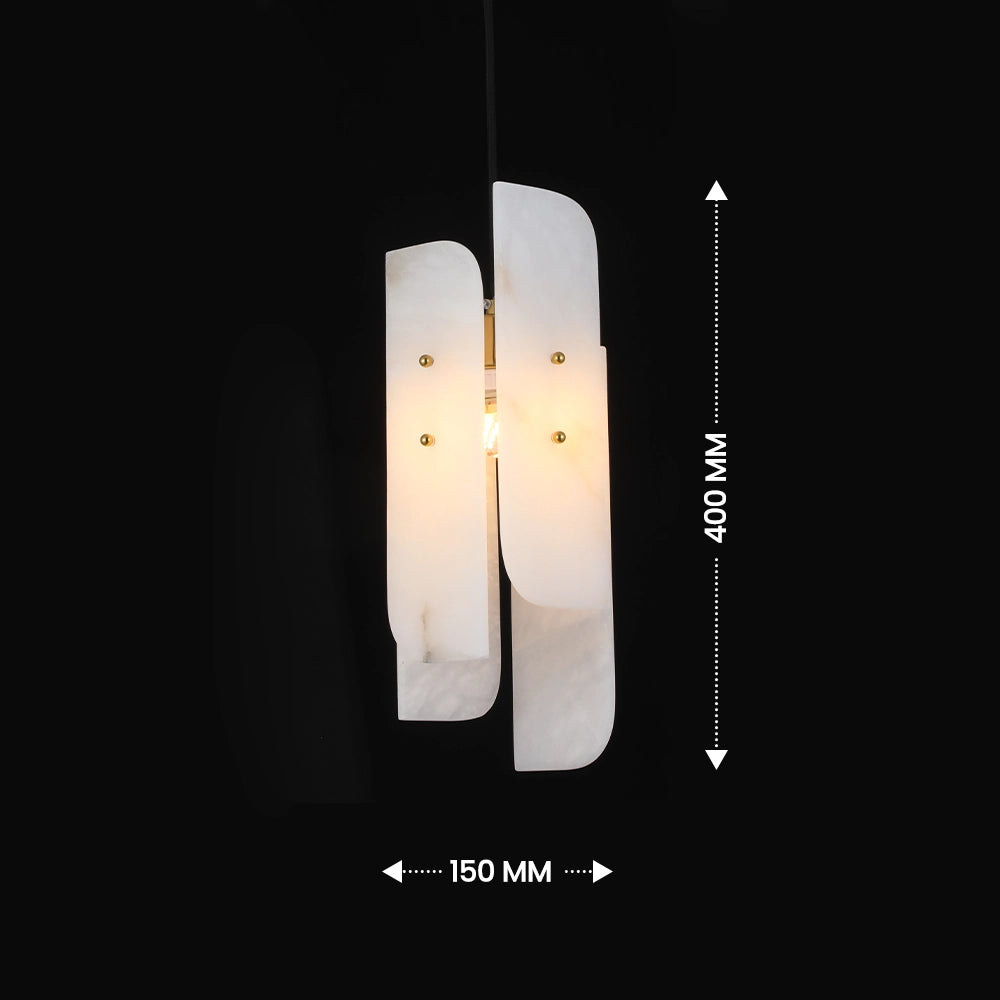 Vellaro Split Marble Pendant Light
