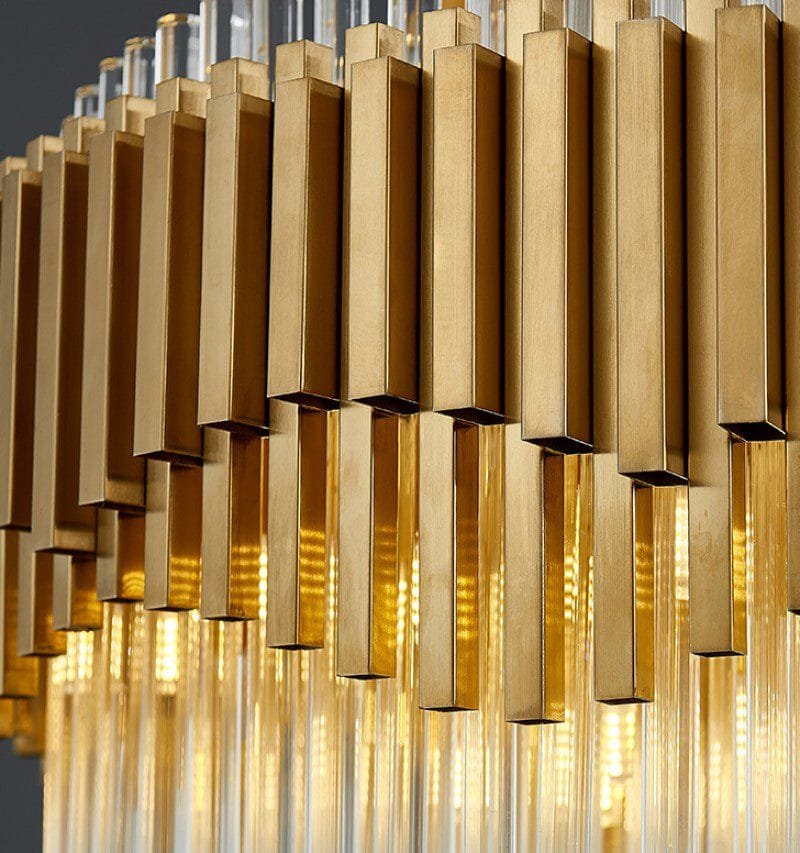 Atlantis Round Glass Chandelier