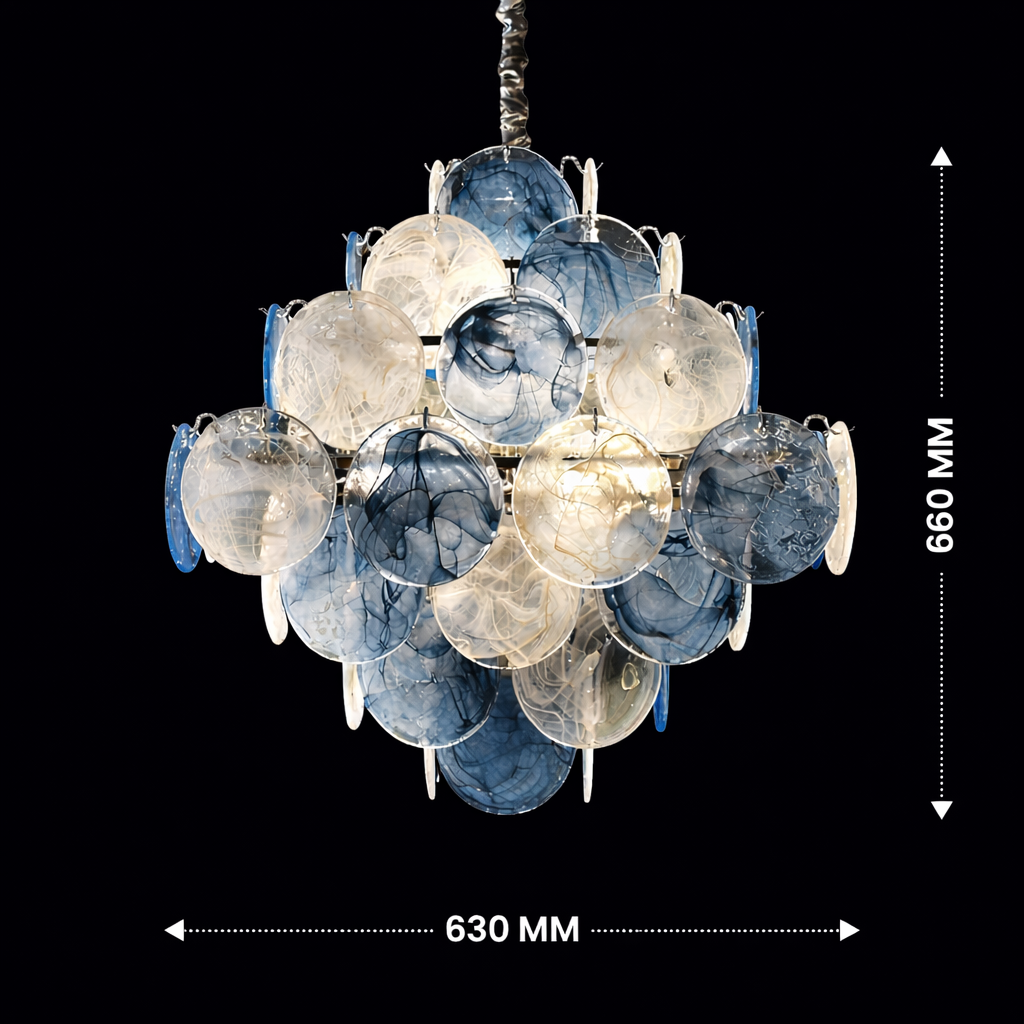 Verdura Cascade Linear Chandelier