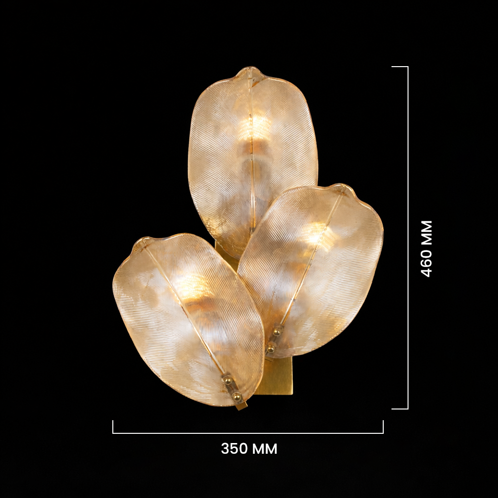 LumaLeaf Wall Light