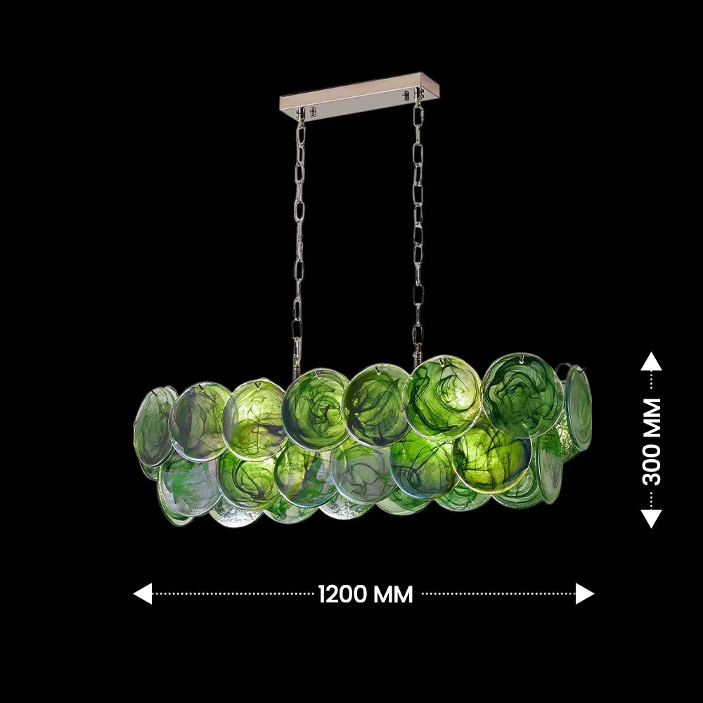 Verdura Cascade Linear Chandelier