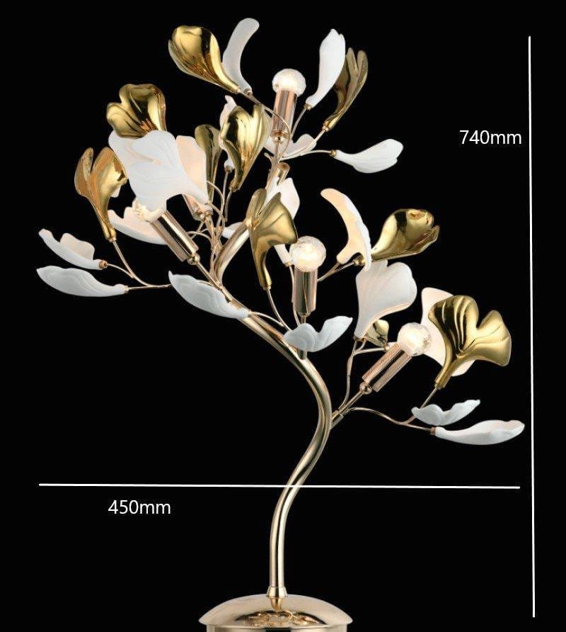 Ginko Curved (Acrylic) Table Lamp