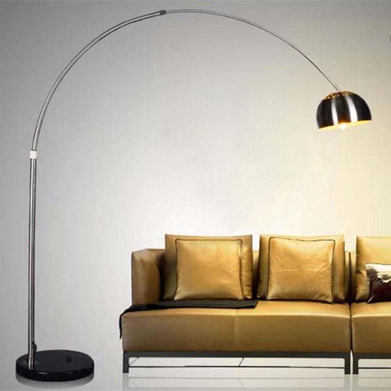 Curve Like CR7 Silver Floor Lamp