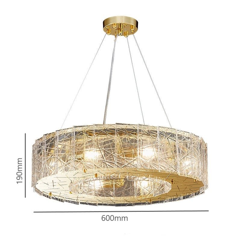 Glassic Gala Round Chandelier