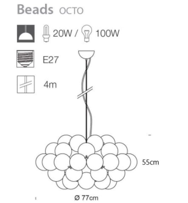 Octavian Charm ( 2 Colors)Chandelier
