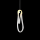 White Flag Glass Pendant Lamp