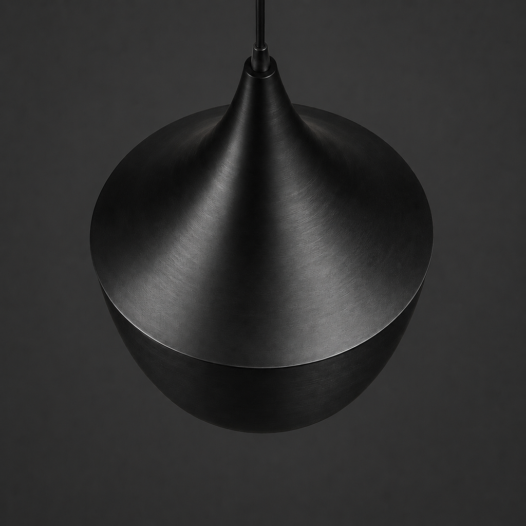NoirCone Interior Metal Pendant Light