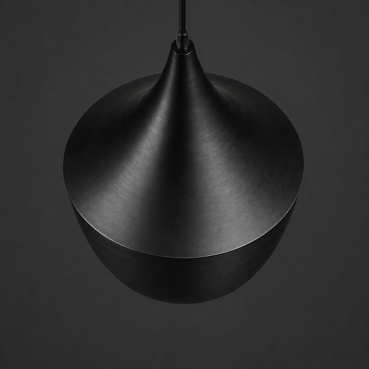 NoirCone Interior Metal Pendant Light