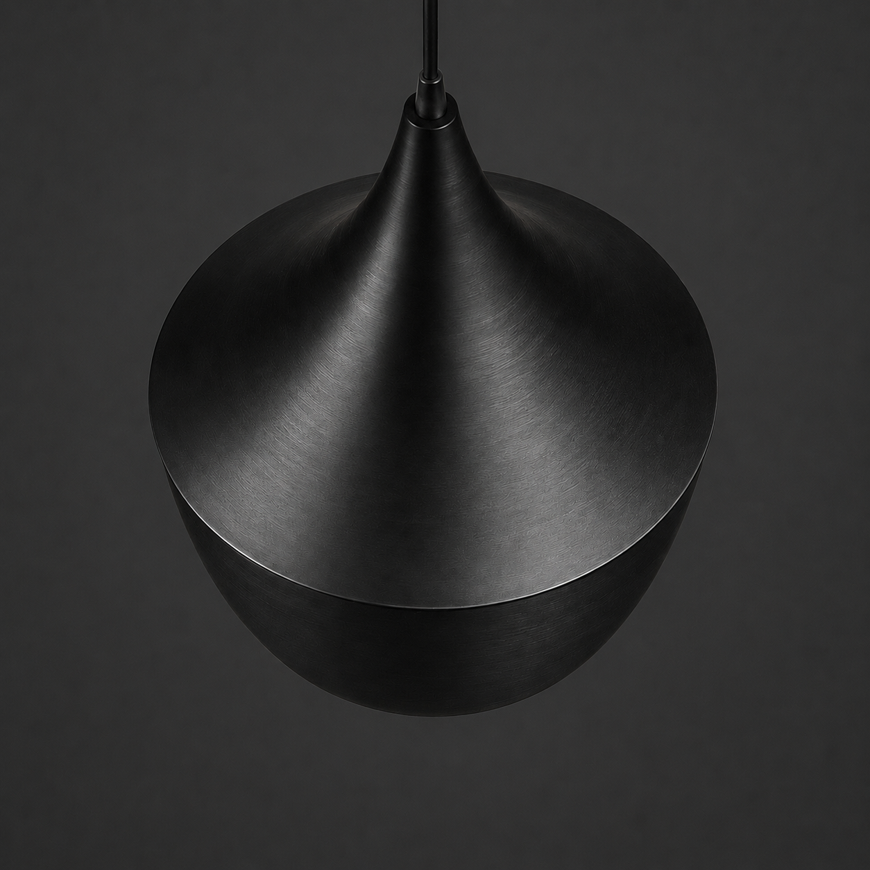 NoirCone Interior Metal Pendant Light