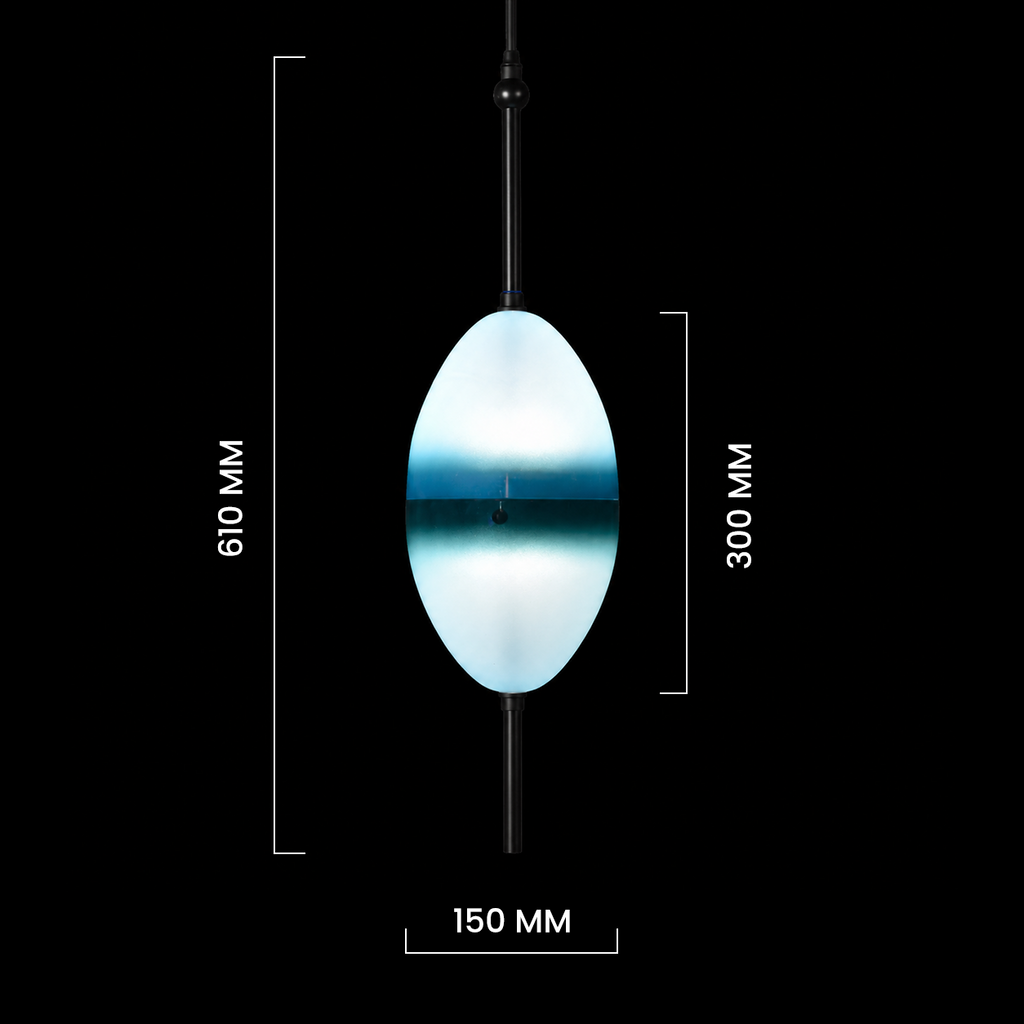 Marina Sphere (LED, Glass) Pendant Lamp