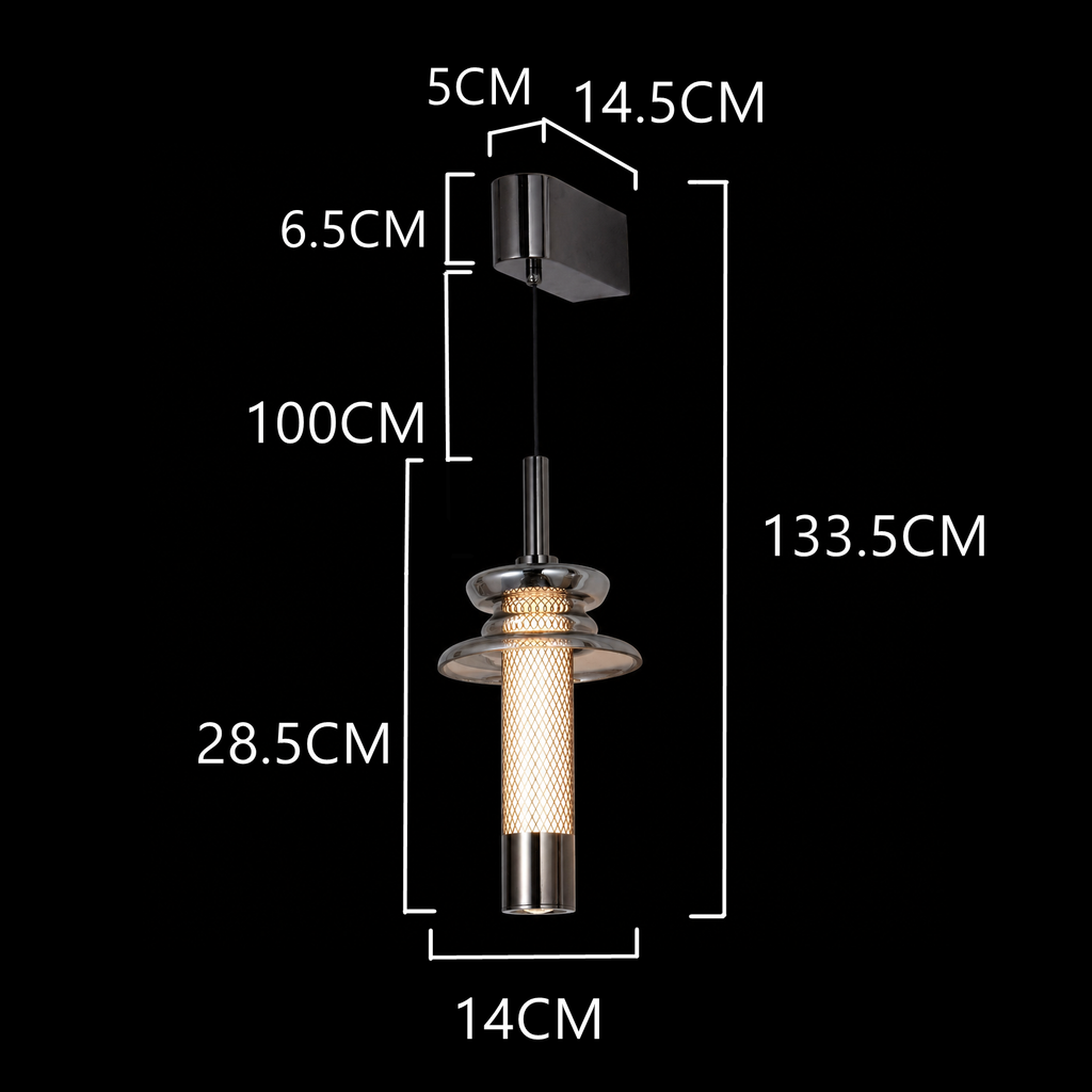 Lunaris V-Frame Wall Sconce