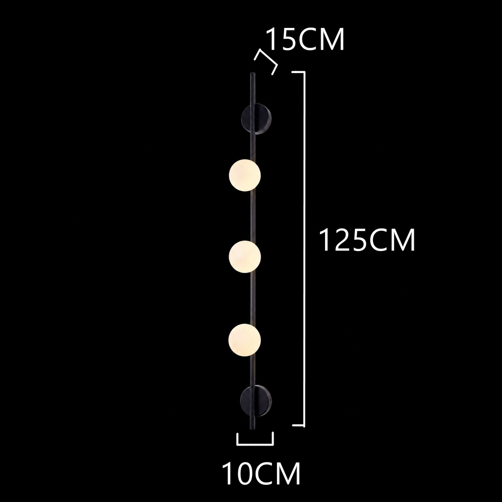 Linea Orb Triple LED Wall Light