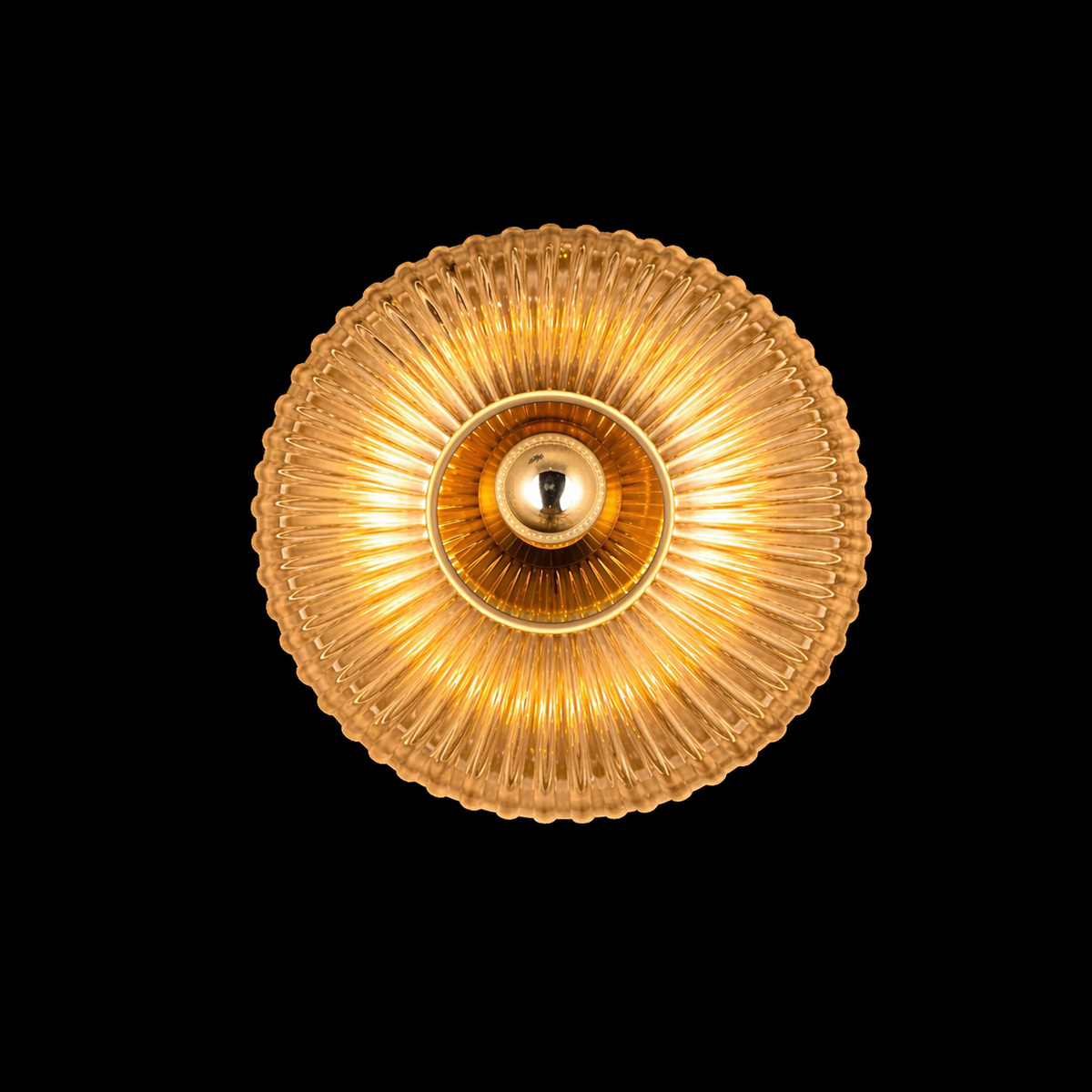 Solara Halo Glass Wall Light