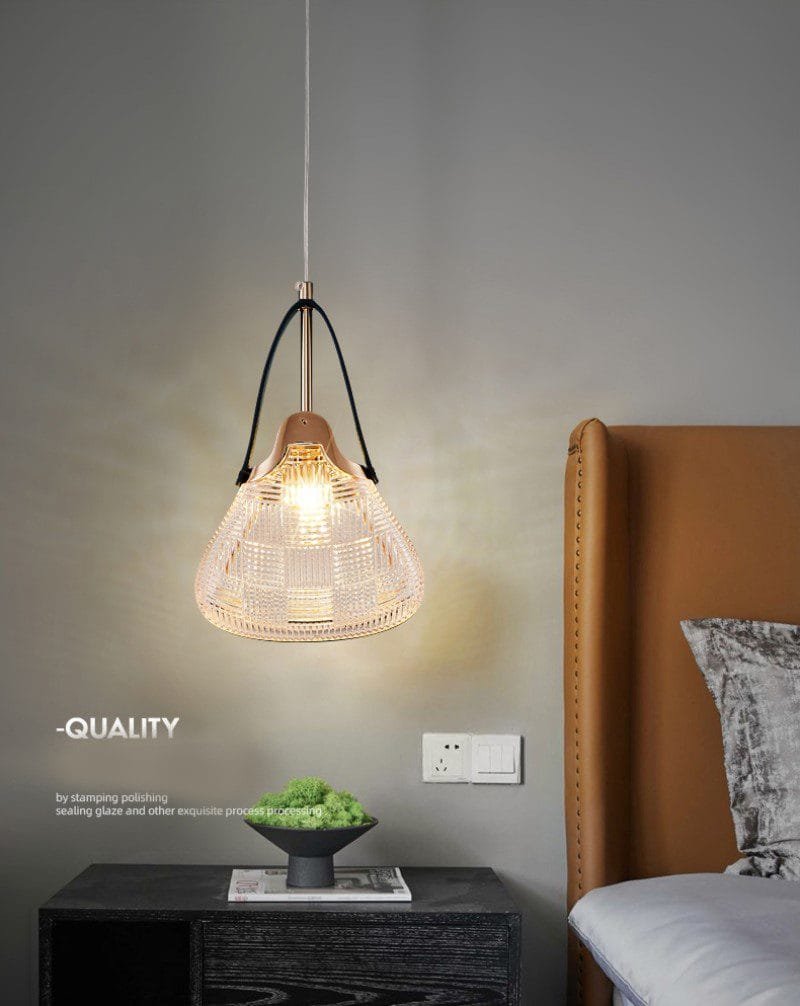 Ribbed Pendant Light