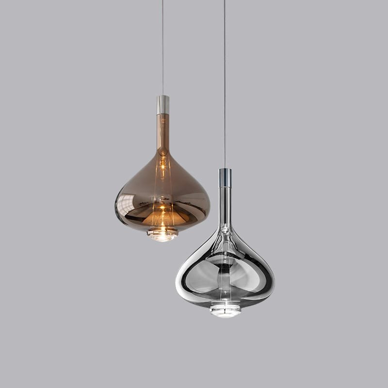 Stanley Smoked LED Pendant Light