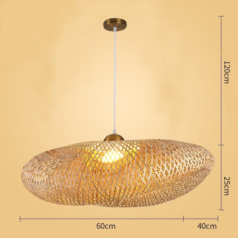 Curve the Stick Bamboo Pendant Light