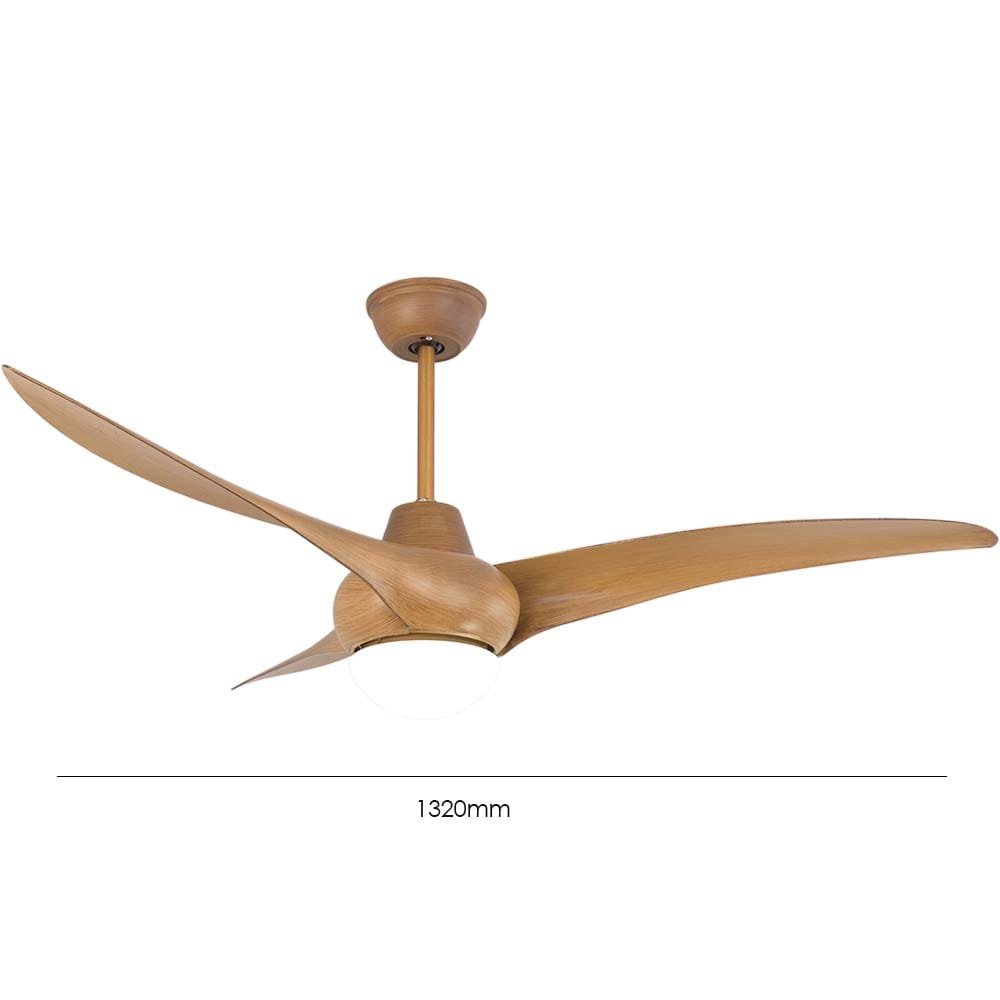Curlew Pine Under-light Ceiling Fan | 50W BLDC Motor | 1320mm | Metal Body