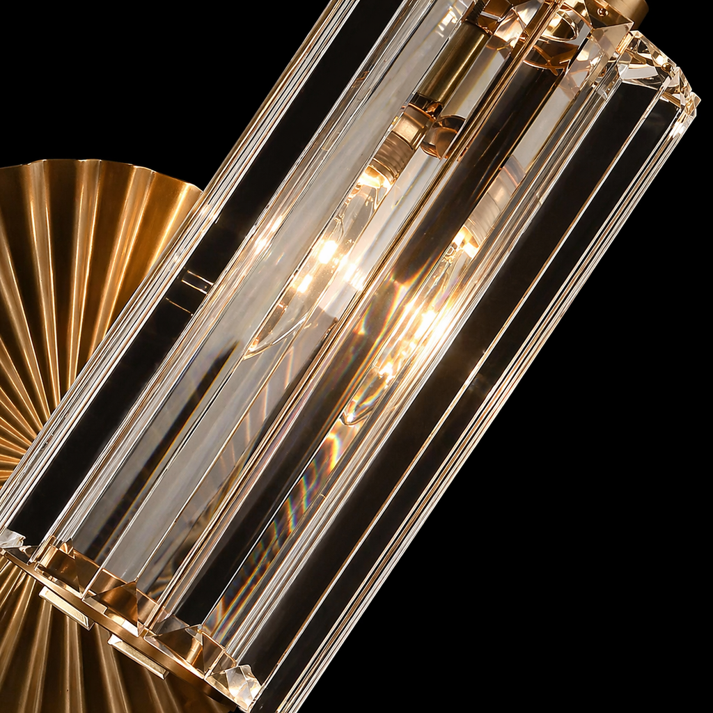 Luxury Crystal Prism Wall Light