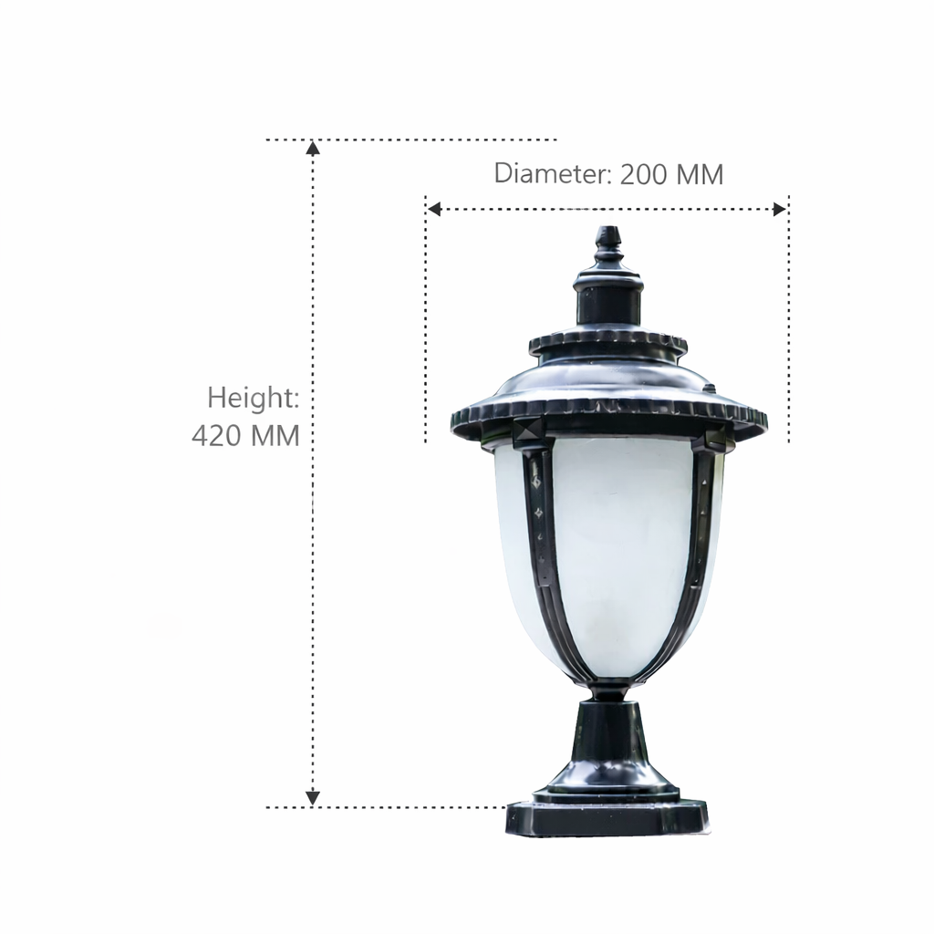 Garden Path Pillar Lantern Light