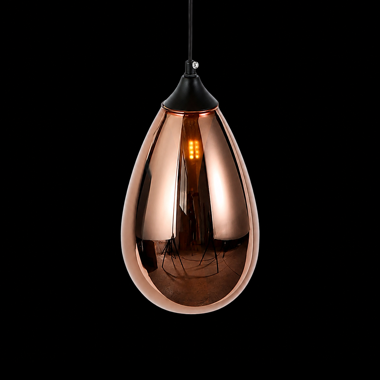 Aurora Droplets of Incandescence (Rose Gold)