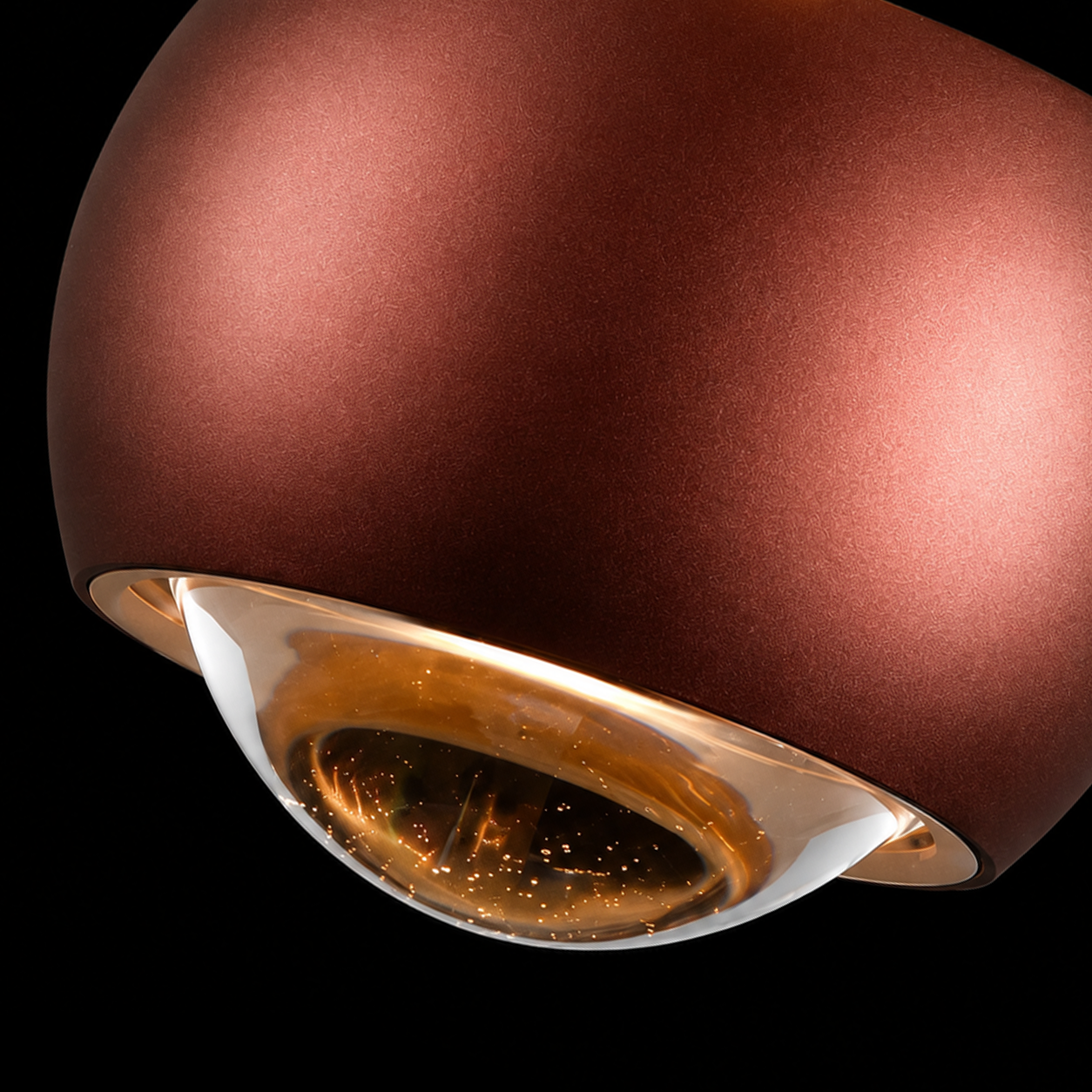Round and Round (Red) LED Pendant Lamp