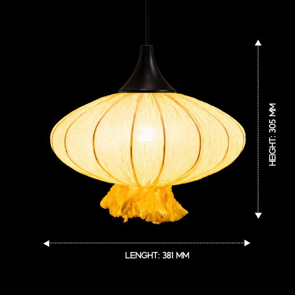 HaloPetal Open Weave Pendant Light