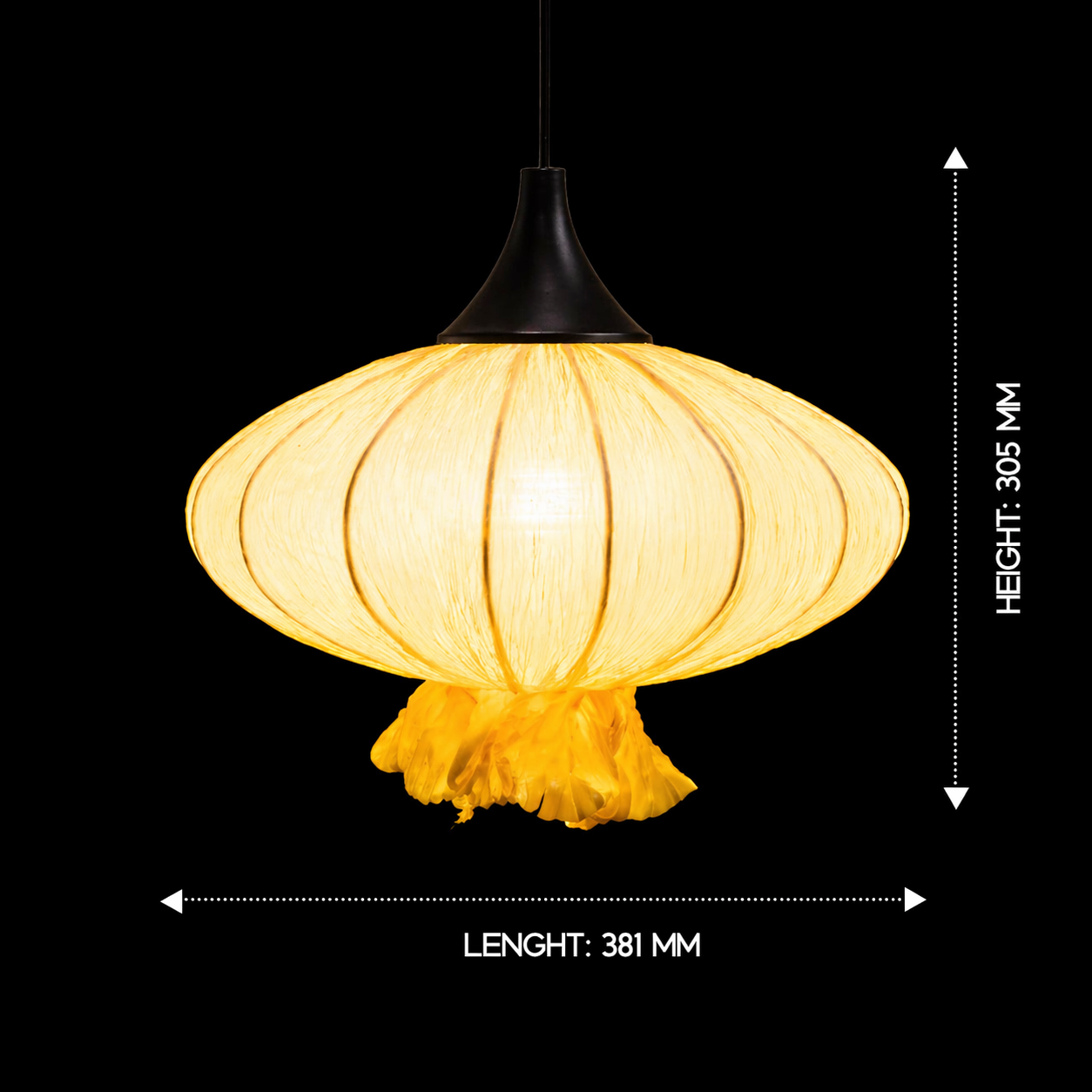 HaloPetal Open Weave Pendant Light