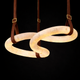 Eterna Loop Marble Ring Chandelier