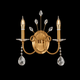 Elysia Crystal Twin Wall Sconce