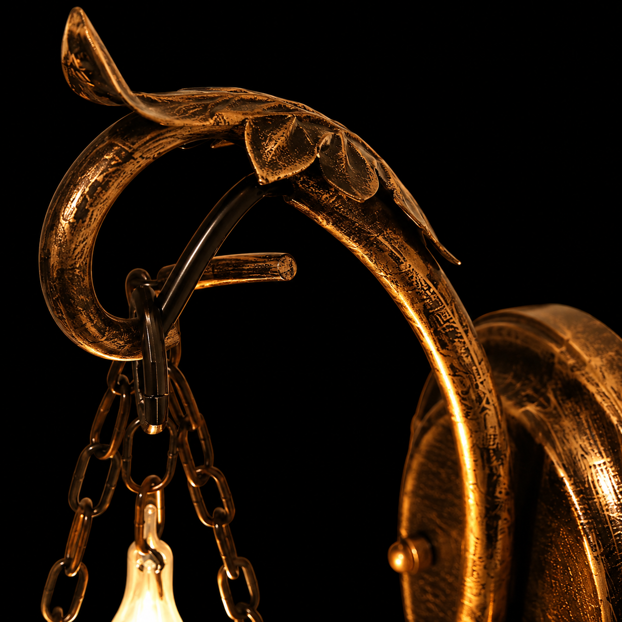Emberglow Vintage Candle-Style Wall Lamp