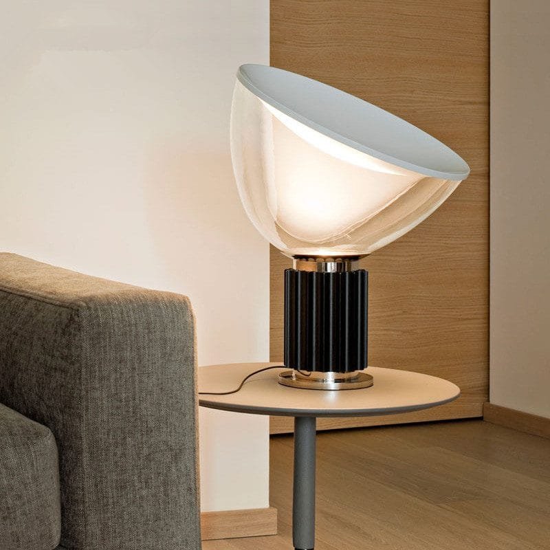 Focus your Vision Glass Table Lamp