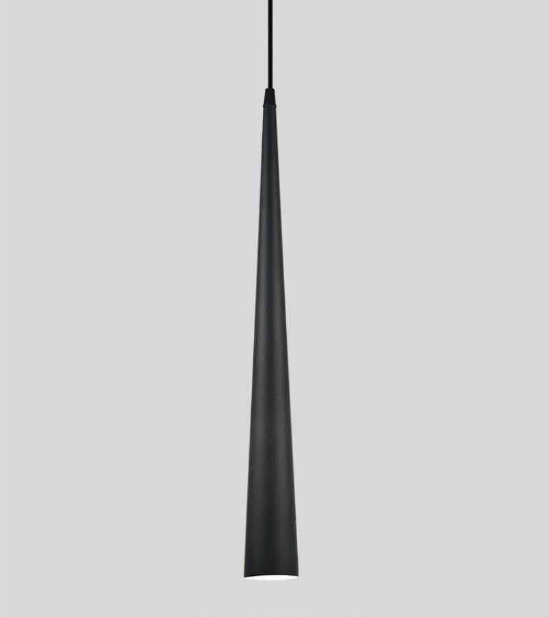 Heston 6 Black Pendant Light