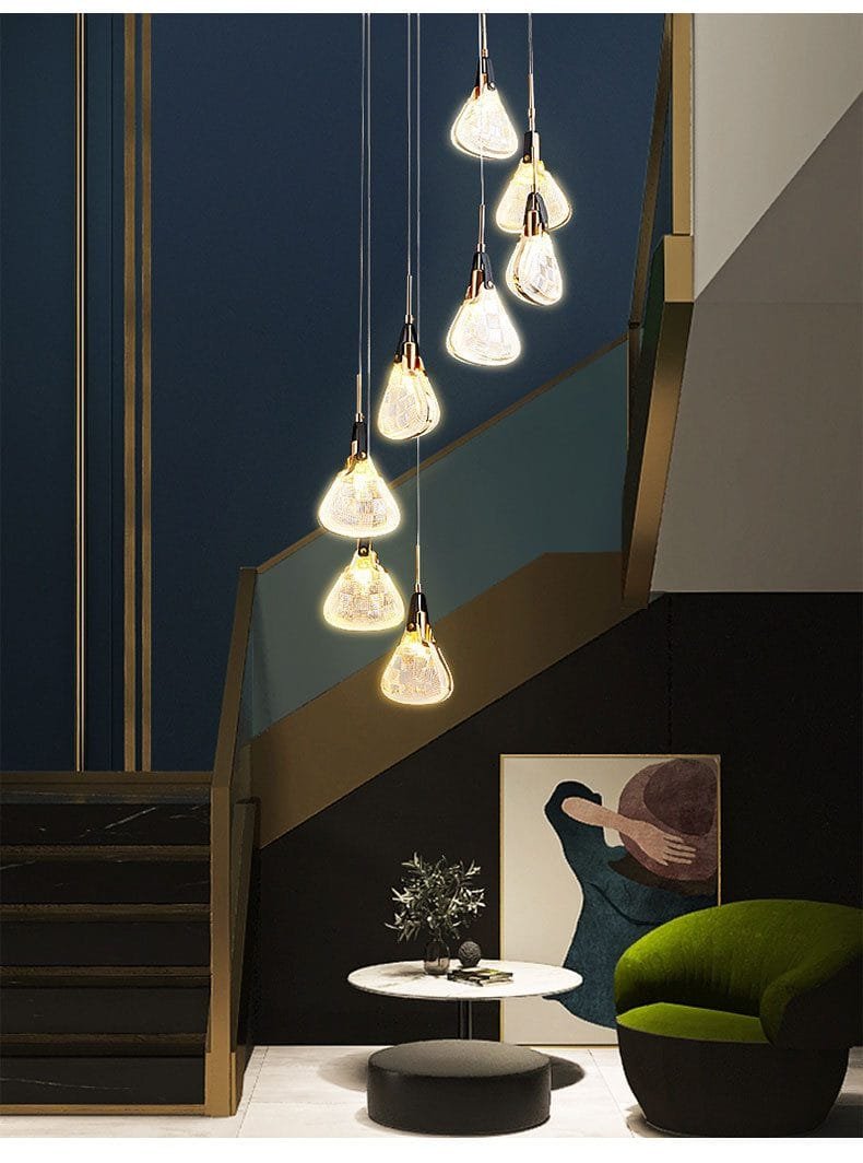 Ribbed Pendant Light
