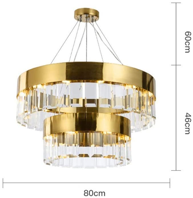 Brayerd Double Layered Glass Chandelier